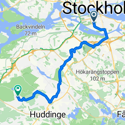 Rosenlundsvägen - Gömmarbadet Söndagstur forts