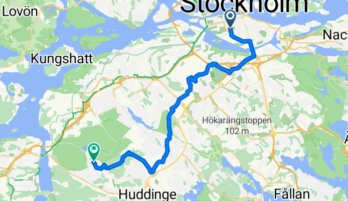 Rosenlundsvägen - Gömmarbadet Söndagstur forts