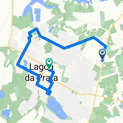MG170, Lagoa Da Prata to Rua Luiz Guadalupe, Lagoa Da Prata