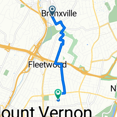Cedar St, Bronxville to Cottage Ave, Mount Vernon