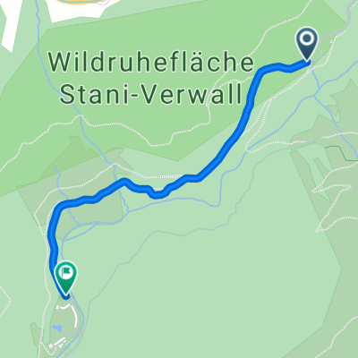 Route zu Wagner Hütte
