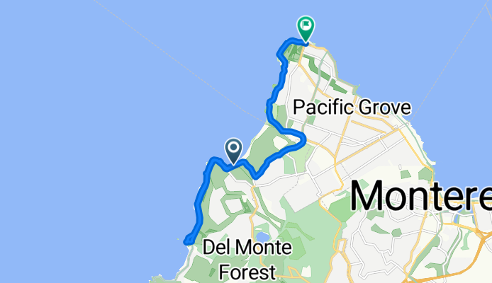 Pebble Beach to Pacific Grove Recreational Trail, Pacific Grove