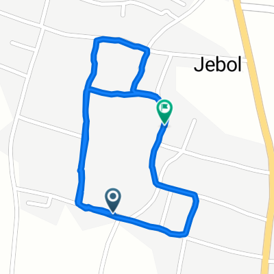 Jl. Kh. Khasan bisri to Jl. Kh. Khasan bisri