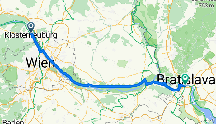 Klosterneuburg - Bratislava