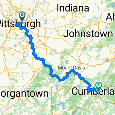 GAP Pittsburgh to Cumberland