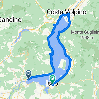 Da Via V. Veneto 50a a Largo Zanardelli