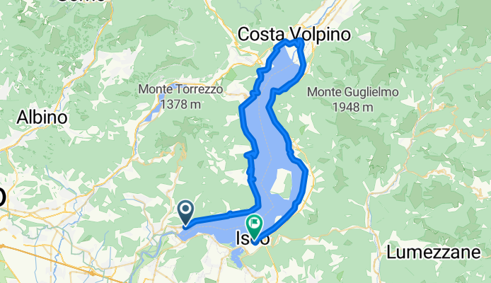 Da Via V. Veneto 50a a Largo Zanardelli