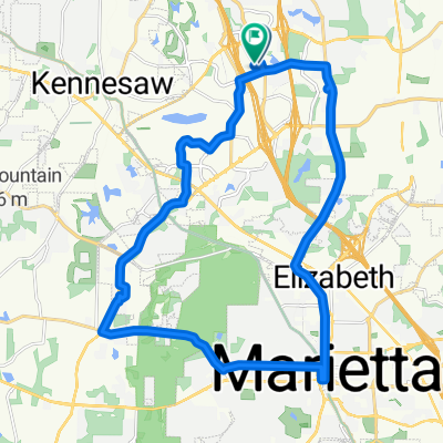 Noonday to Bells Ferry to Burnt Hickory