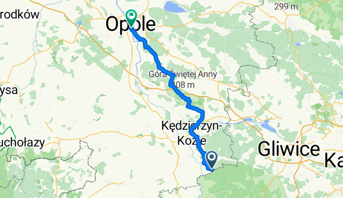 Od Opole do Bierawa