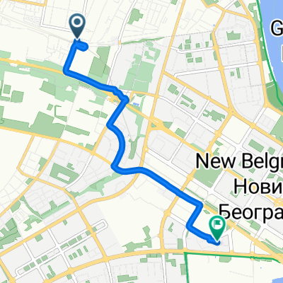 Херцеговачка, Belgrade to Jurija Gagarina, Belgrade