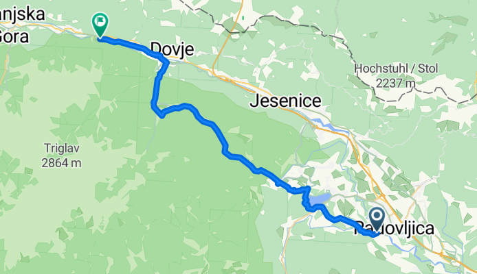 Radovljica - Mojstrana