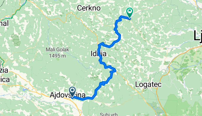 Ajdovščina - Gorenja Vas
