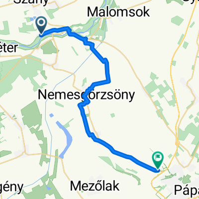Szany - Pápa