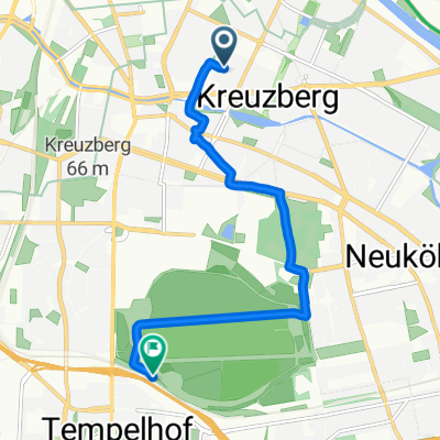 Ritterstraße, Berlim a A100, Berlim