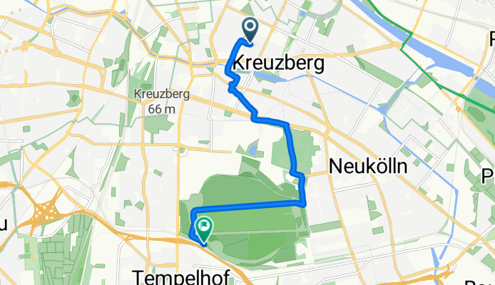 Ritterstraße, Berlim a A100, Berlim
