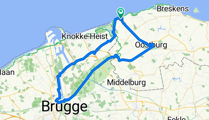 Laan van Cavelot nach Lange Strinkweg 1a