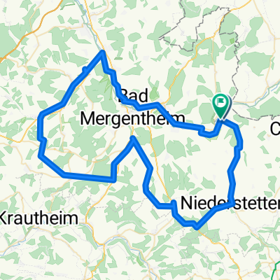 Route in Weikersheim