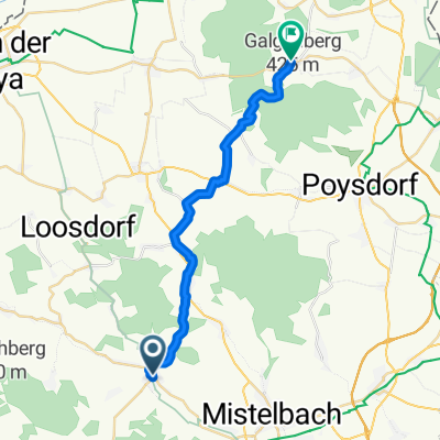 Von Asparn an der Zaya bis Falkenstein