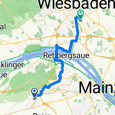 Breslauer Straße, Mainz nach Murnaustraße, Wiesbaden