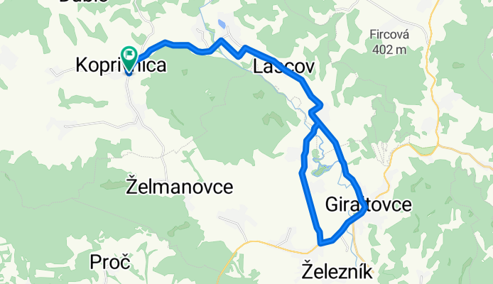 Koprivnica, Koprivnica až Koprivnica, Koprivnica