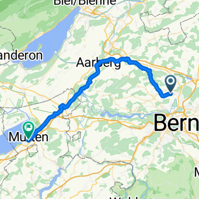 Grabenstrasse, Zollikofen nach Schlossgasse, Murten