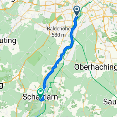 Entlang der Isar zum Kloster Schäftlarn