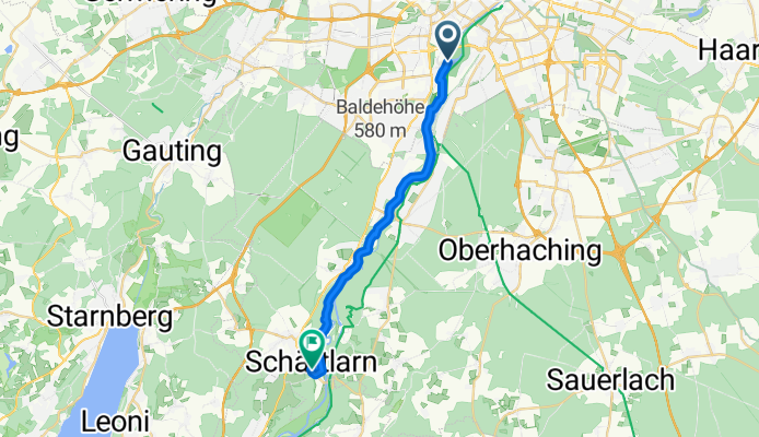 Entlang der Isar zum Kloster Schäftlarn