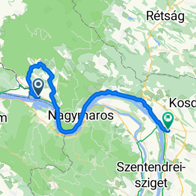 Szt Imre utca, Szob - Vám utca, Vác
