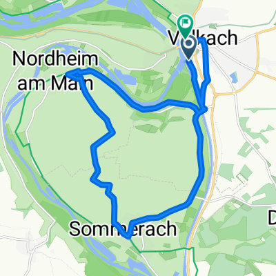 Volkach nach Volkach