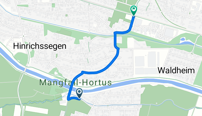 Am Bach nach Liesl-Karlstadt-Bogen