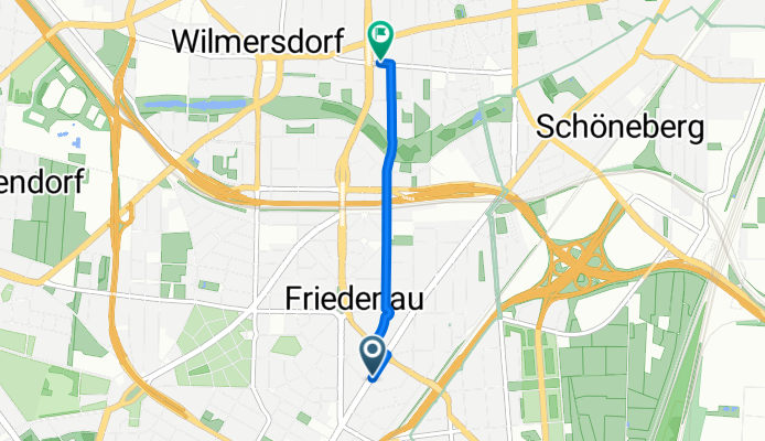 Dickhardtstraße, Berlin to Bundesallee, Berlin