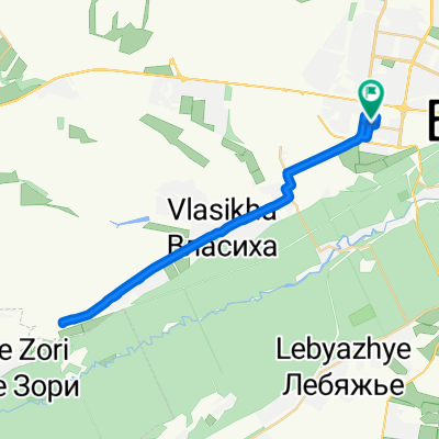 Балтийская улица, Барнаул до Балтийская улица, Барнаул