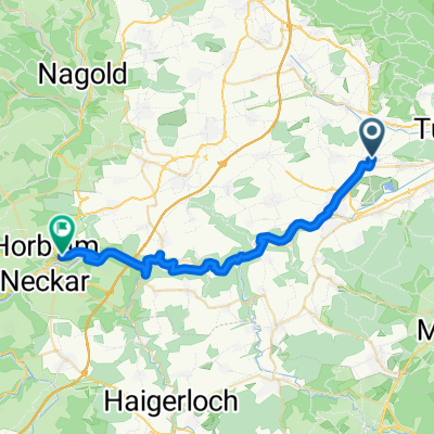 Rauschbart Horb Neckartatlroute