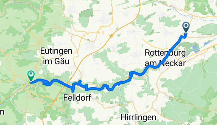 Rauschbart Horb Neckartatlroute