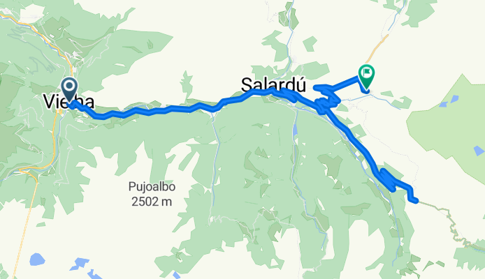 Vielha - Port de la Bonaigua - Plat de Beret