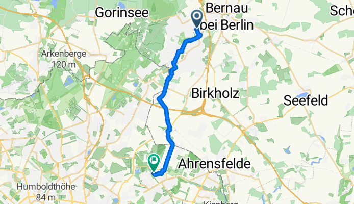 Berlin 4 Friedenstaler Platz nach Wartenberg