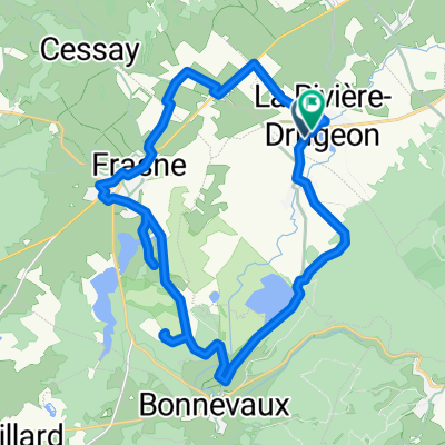 De Faubourg d'Arlin à Rue du Marronnier