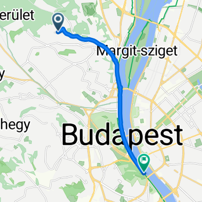 Napsugár utca, Budapest - Raoul Wallenberg rakpart, Budapest