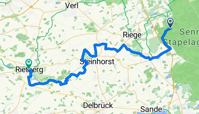 Hövelhof - Rietberg