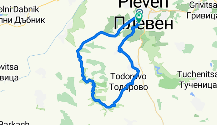 Pleven , Kartozhabene, Gortalovo, Brestovec, Kashin, Pleven