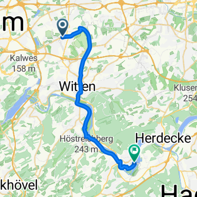 Von Bochum bis Wetter (Ruhr)