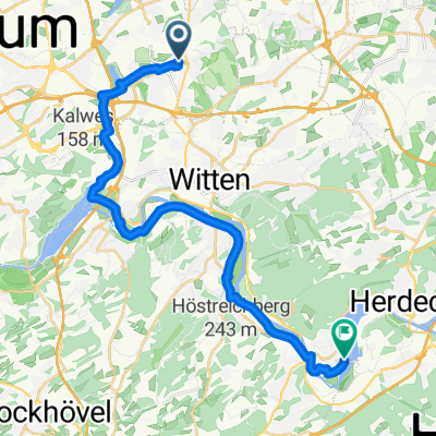 Von Bochum bis Wetter (Ruhr)
