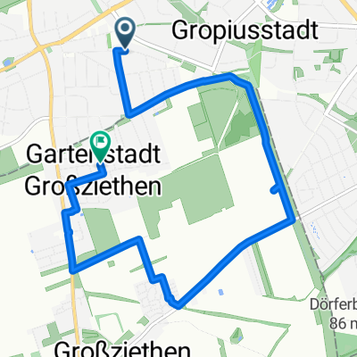 Landreiterweg, Berlin nach Schillerstraße, Schönefeld