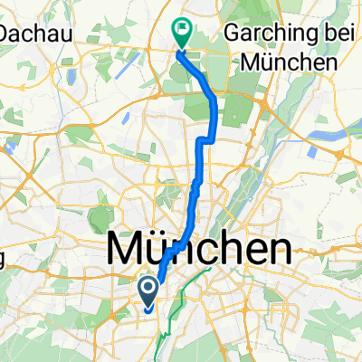 Passauerstraße, München nach Freisinger Straße, Oberschleißheim