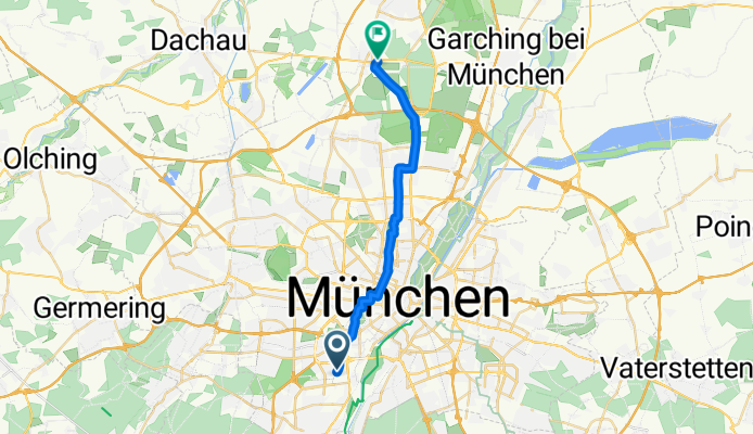 Passauerstraße, München nach Freisinger Straße, Oberschleißheim