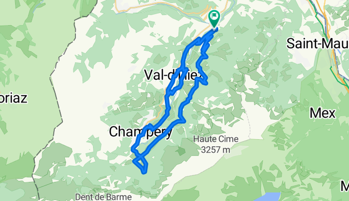 Chemin de Vai l'Otau, Troistorrents à Chemin de Vai l'Otau, Troistorrents