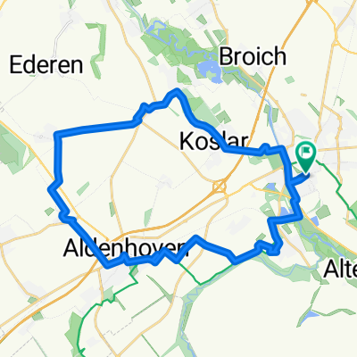 Friedrich-Ebert-Straße nach Friedrich-Ebert-Straße