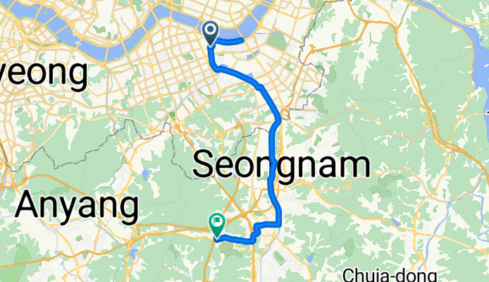 편안한 경로