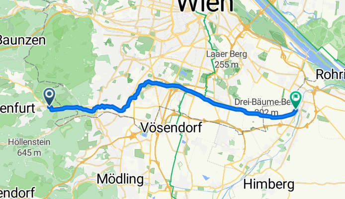 elg:// Liesingbachradweg (Breitenfurt-Schwechat)