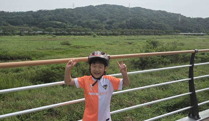 Photo 1 of the Bikemap route "삼부자 라이딩"